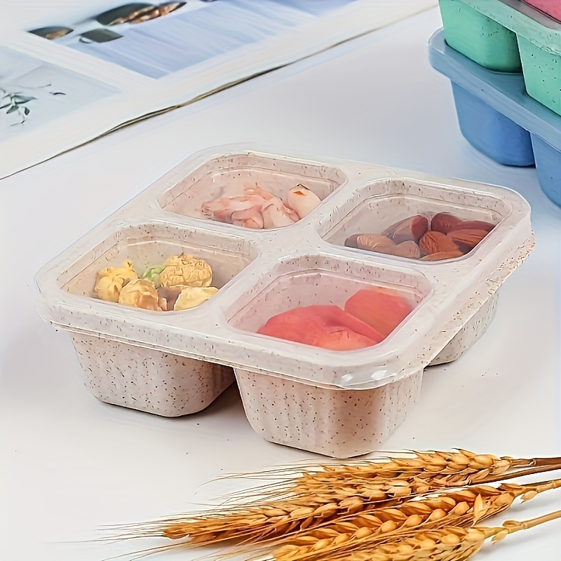 Food Prep Snacks - Conjunto de 2 lancheiras de plástico