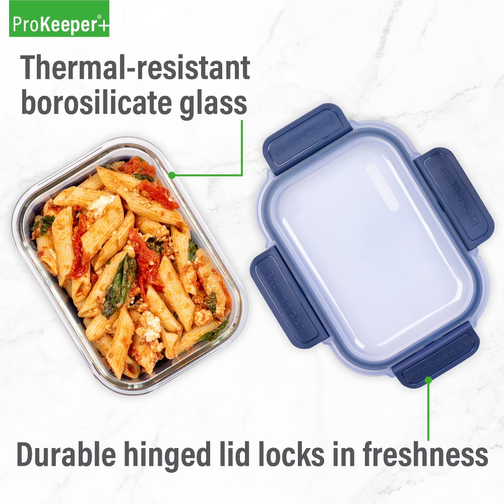 Recipiente de Vidro para Armaz - Food Prep Snacks avaliação e preço