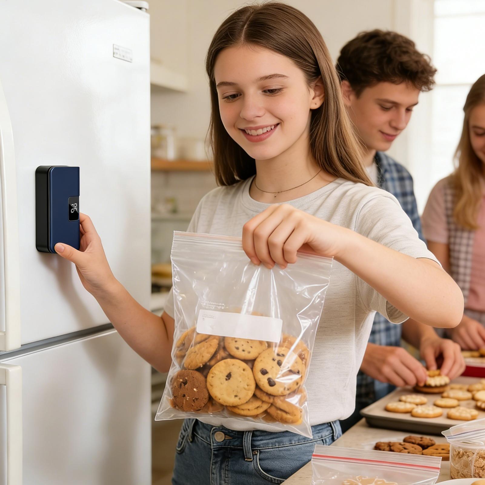 Mini Seladora de Sacos com Dis - Food Prep Snacks avaliação e preço