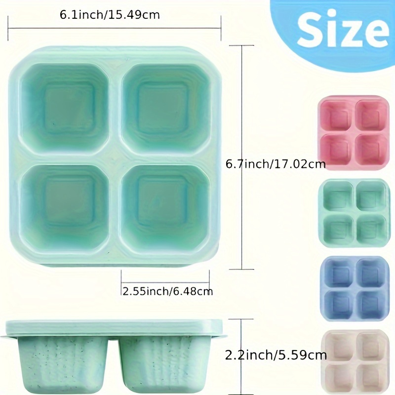 Conjunto de 2 lancheiras de pl - Food Prep Snacks avaliação e preço