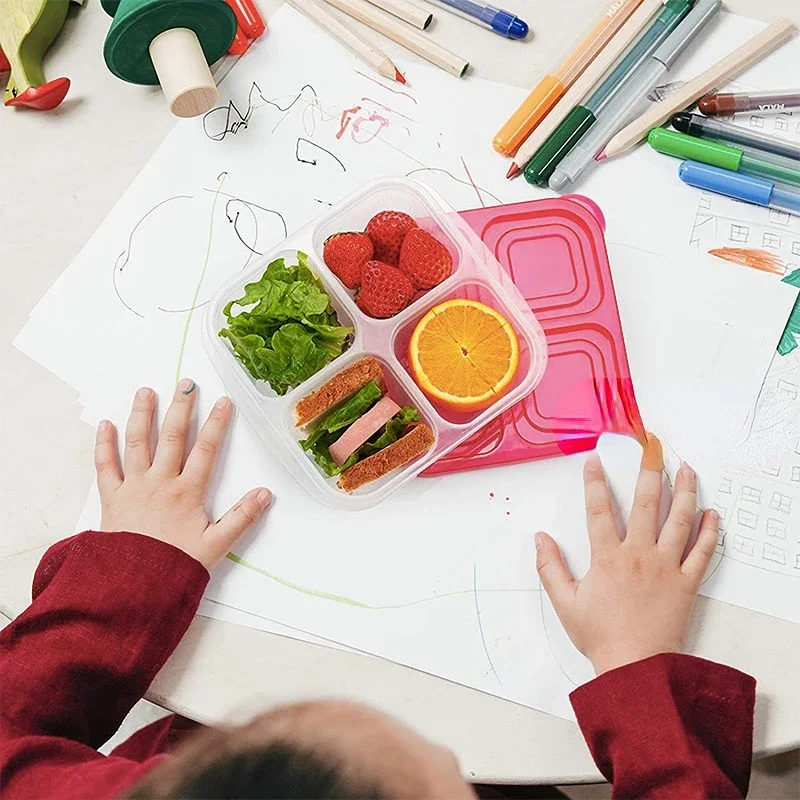 Caixa de lanche bento de plást - Food Prep Snacks avaliação e preço