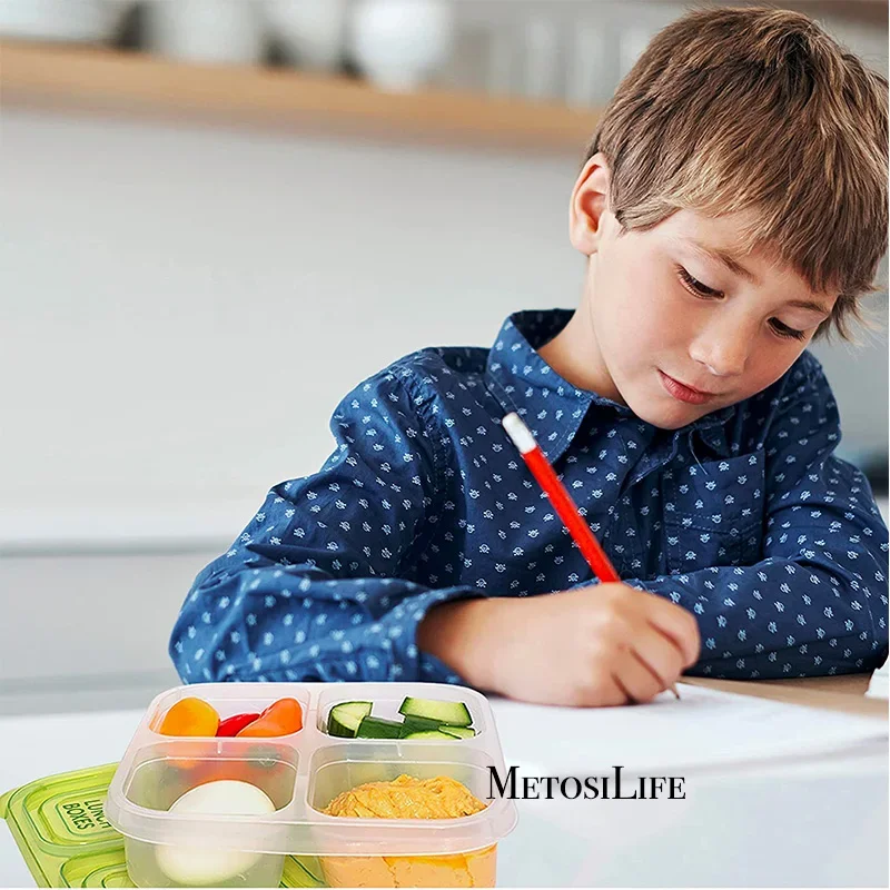 Caixa de lanche bento de plást - Food Prep Snacks avaliação e preço