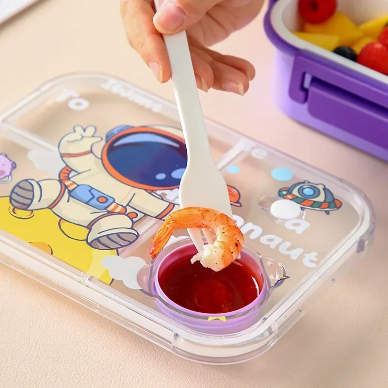 Lancheira bento de desenho ani - Food Prep Snacks avaliação e preço