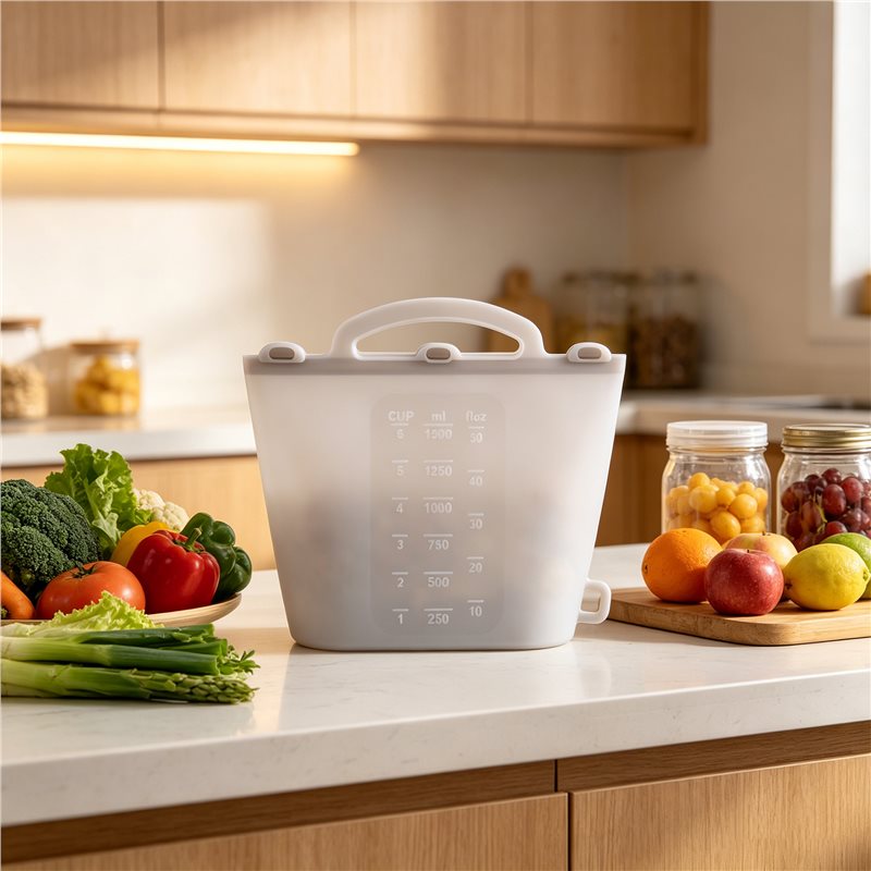 AB66 - Saco Hermético Reutiliz - Food Prep Snacks avaliação e preço