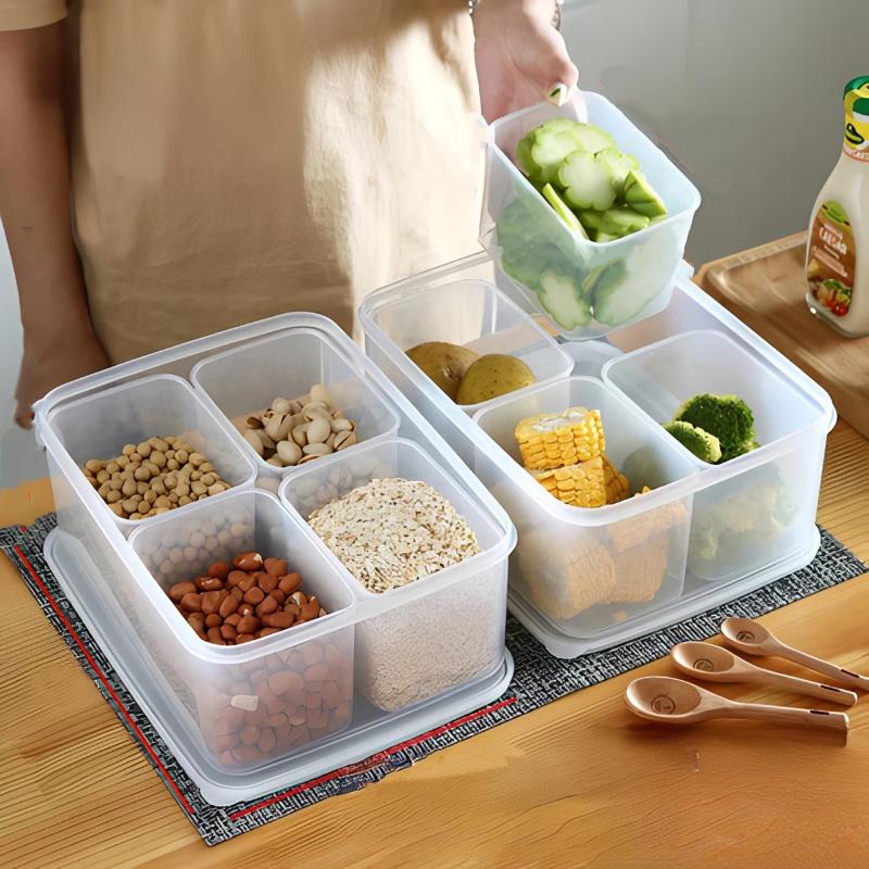 Caixa Organizadora Transparent - Food Prep Snacks avaliação e preço