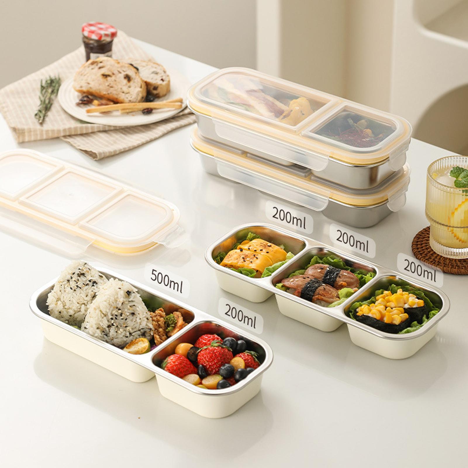 Caixa de lanche de aço inoxidá - Food Prep Snacks avaliação e preço